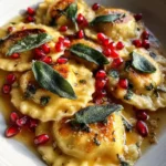 Butternut Squash Ravioli Recipe With Sage Brown Butter And Pomegranate 1760456991.07147