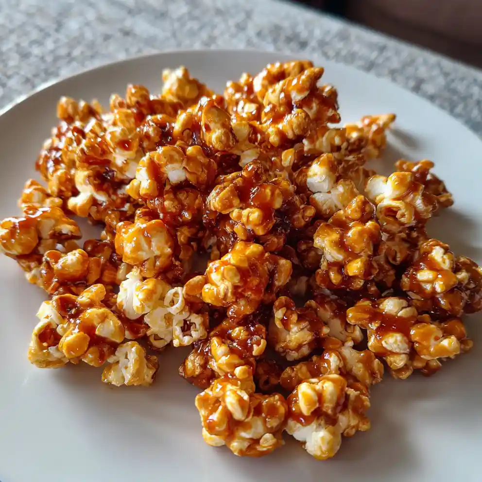 carmel corn recipe Burnished Crunch Clusters