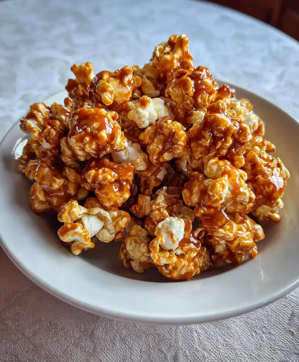 carmel corn recipe Burnished Crunch Clusters