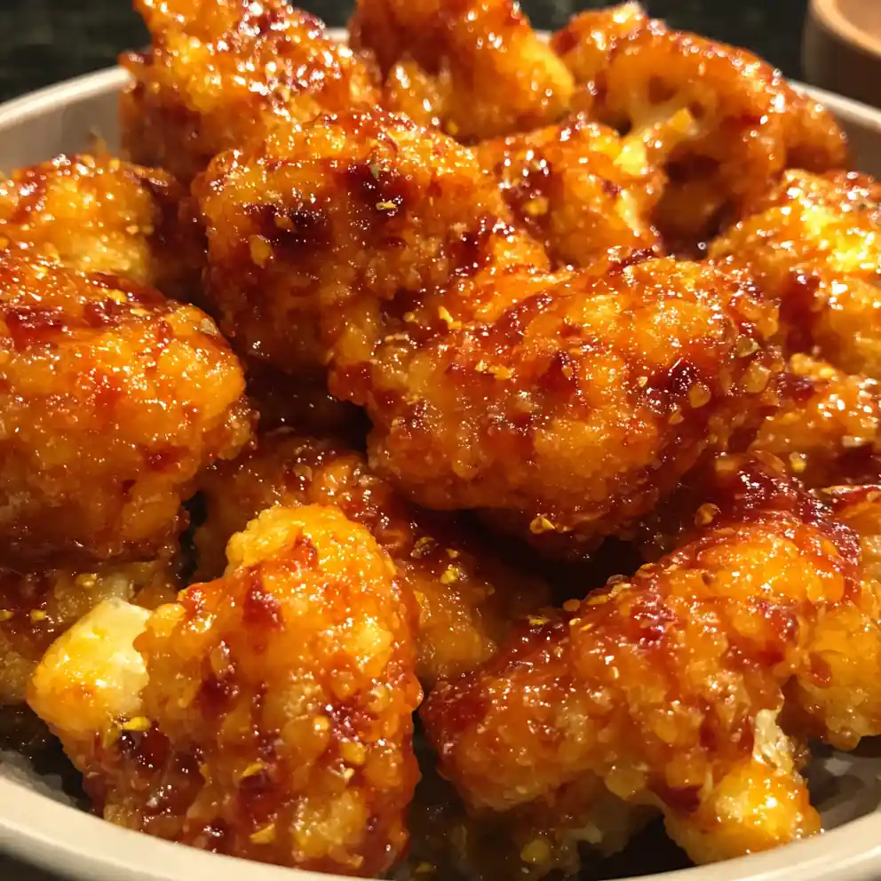 cauliflower wings recipe With Buffalo-Gochujang Orange Glaze