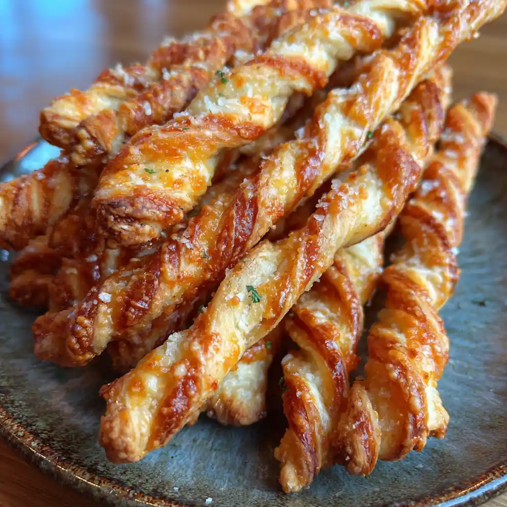 cheese straw recipe With Paprika Dusting