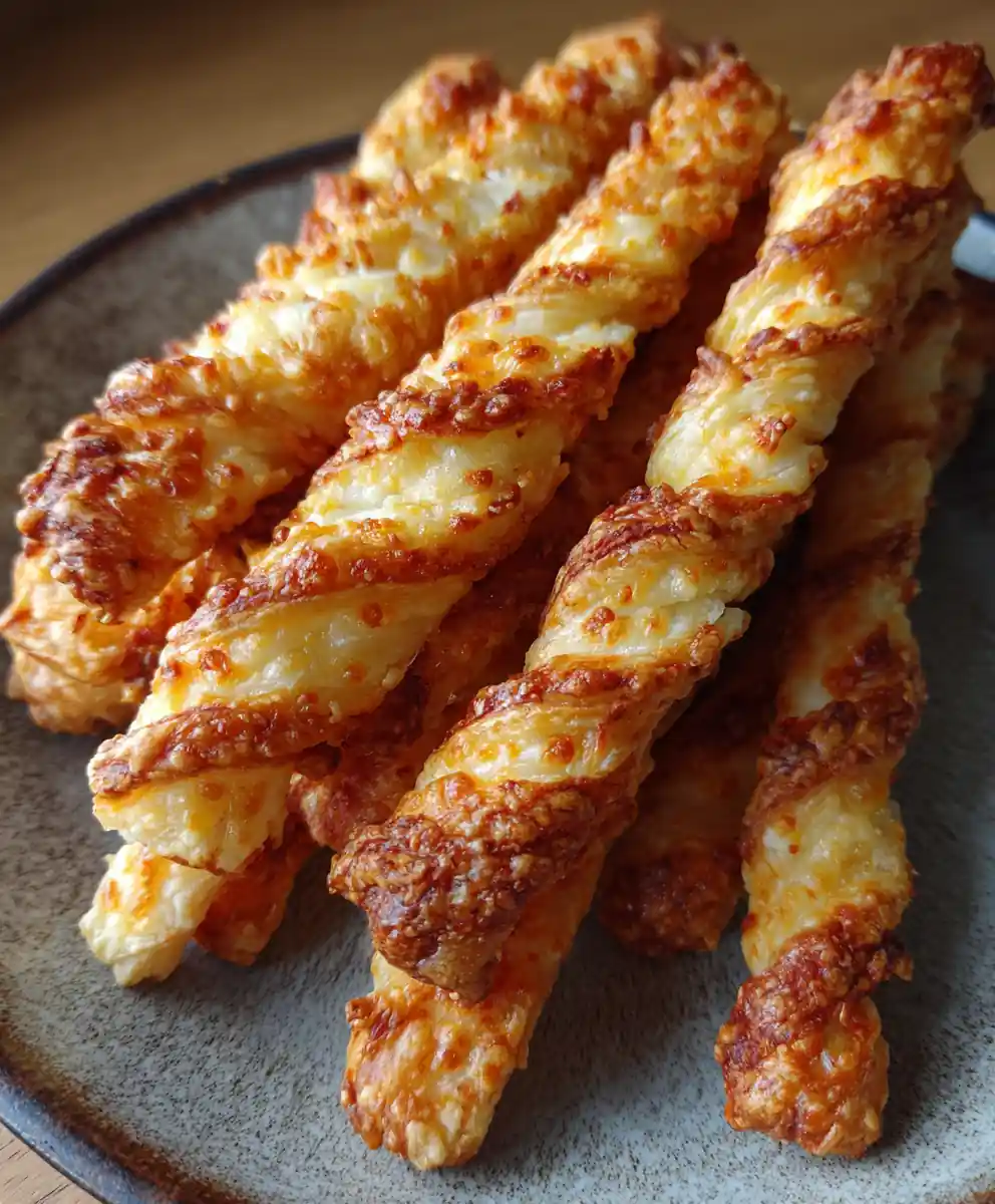 cheese straw recipe With Paprika Dusting