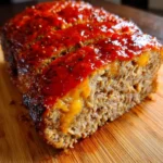 Cheesy Meatloaf Recipe With Fire Roasted Pepper Glaze 1760623047.2707665