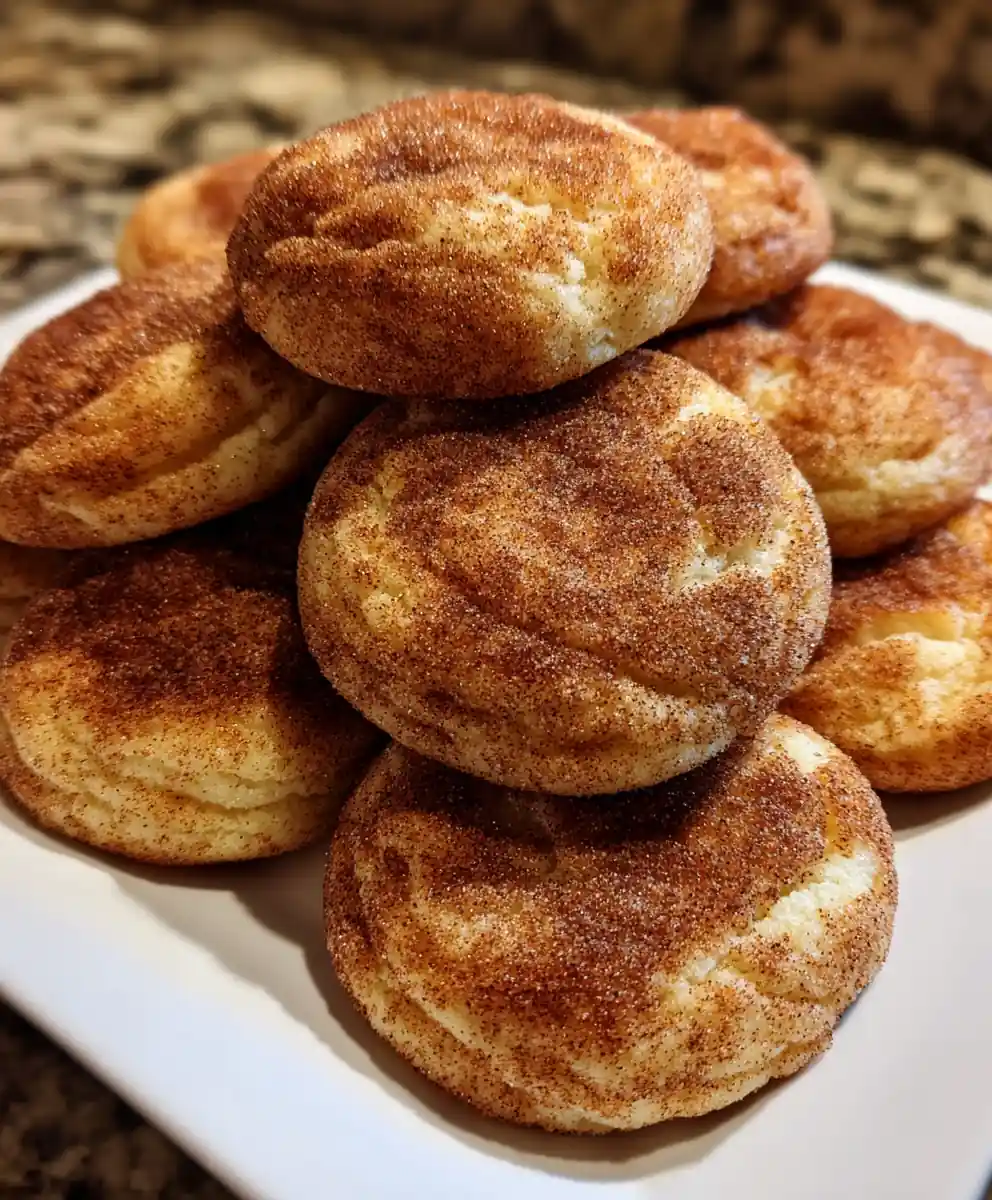 chewy snickerdoodle recipe With Cinnamon Sugar Crust