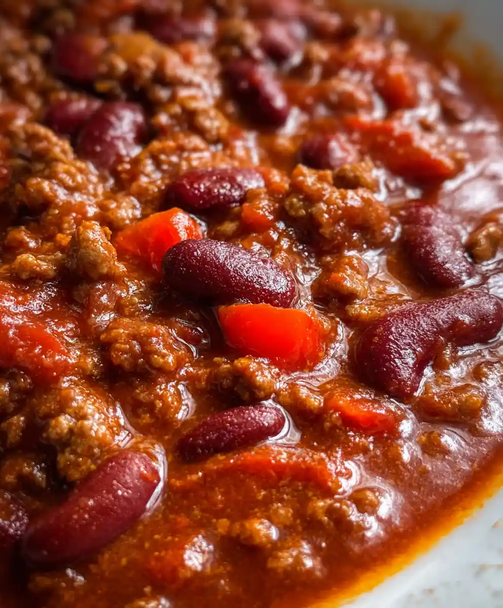 classic chili recipe With Crimson Bean Stew