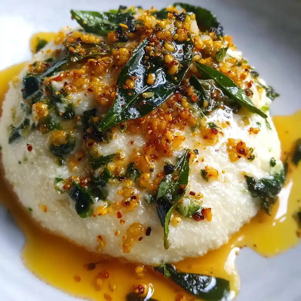 Coconut Chutney Recipe With Green Chili And Curry Leaf Specks 1760371941.976746