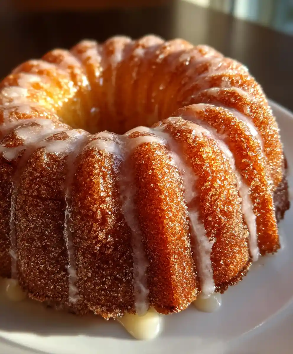 crack cake recipe Cinnamon Sugar Crust Bundt