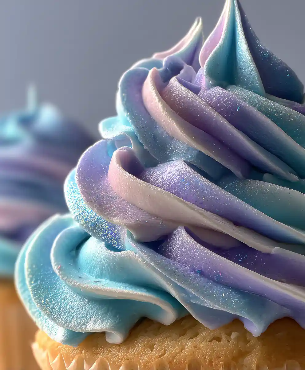 Cupcake Icing Recipe With Lavender Blue Swirls 7 cupcake icing recipe With Lavender Blue Swirls
