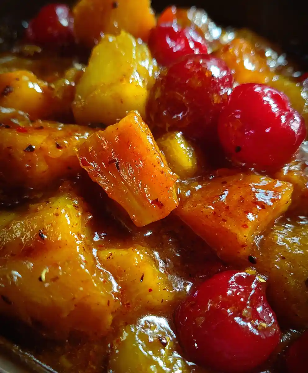 curried fruit recipe With Saffron Spice Shine