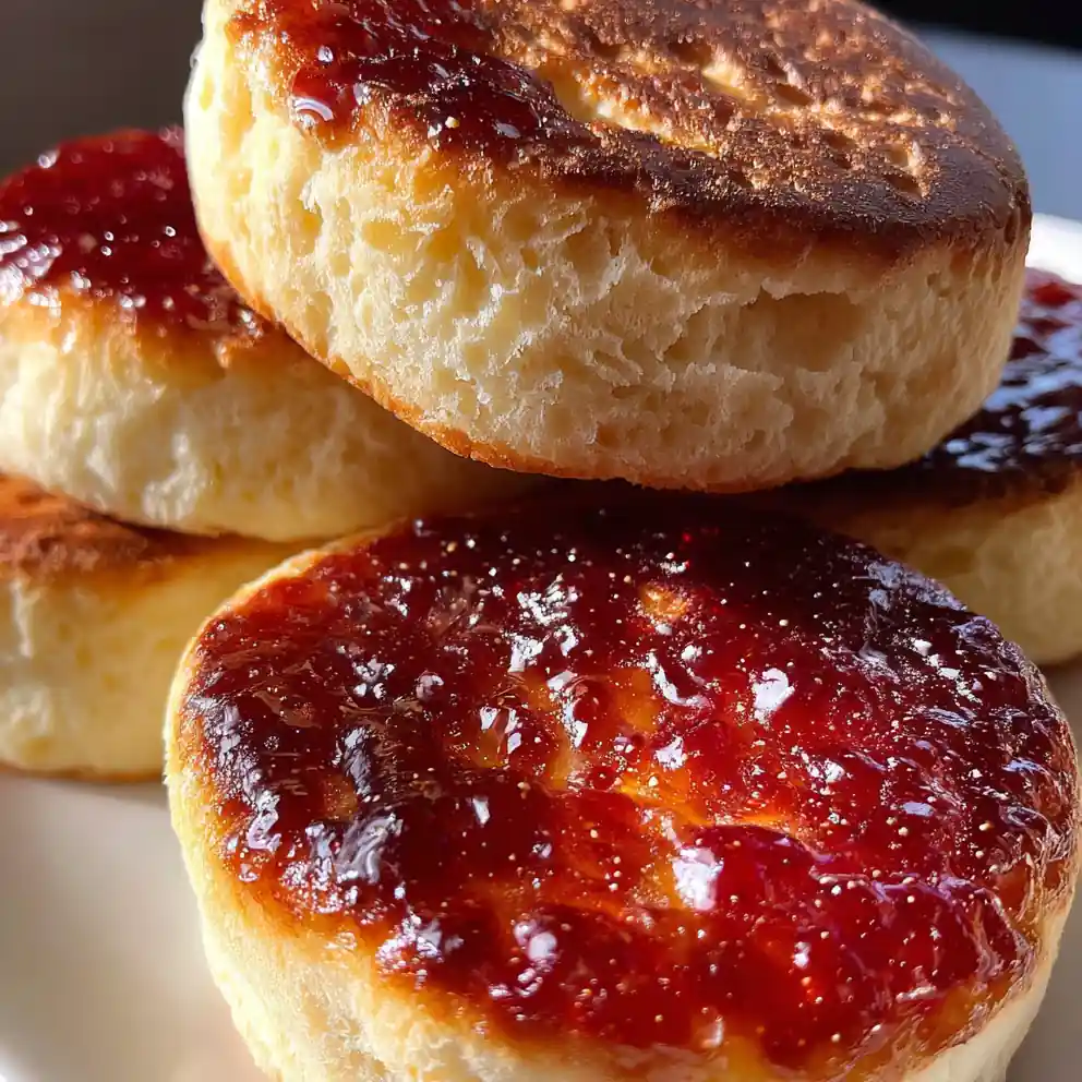 english muffin recipe With Ruby Jam Gloss