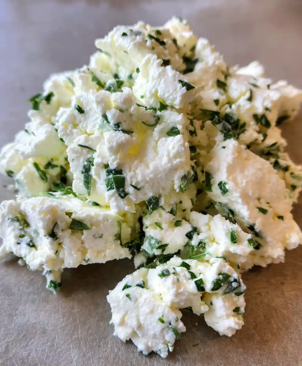 farmers cheese recipe Herb-Flecked Snow Curd