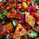 Fattoush Salad Recipe With Sumac Purple Pomegranate Shards 1760290454.7366927