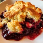 Fruit Cobbler Recipe Deep Purple Berry Biscuit Top 1761527598.0525043
