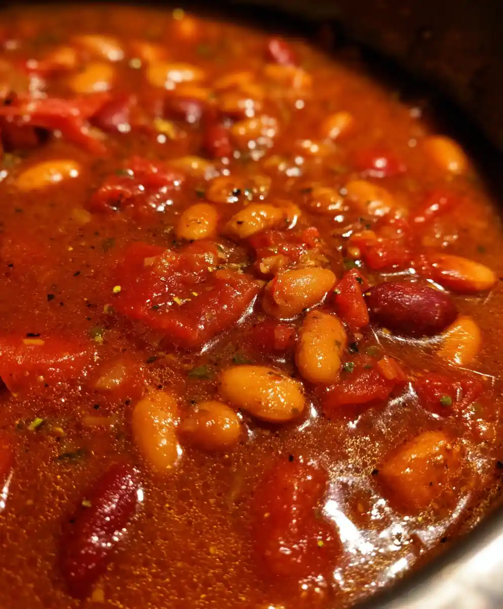 Instant Pot Pinto Beans Recipe Chili-Red Broth 7 instant pot pinto beans recipe Chili-Red Broth