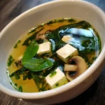 Japanese Clear Soup Recipe With Jade Scallion Oil 1760569143.6185734