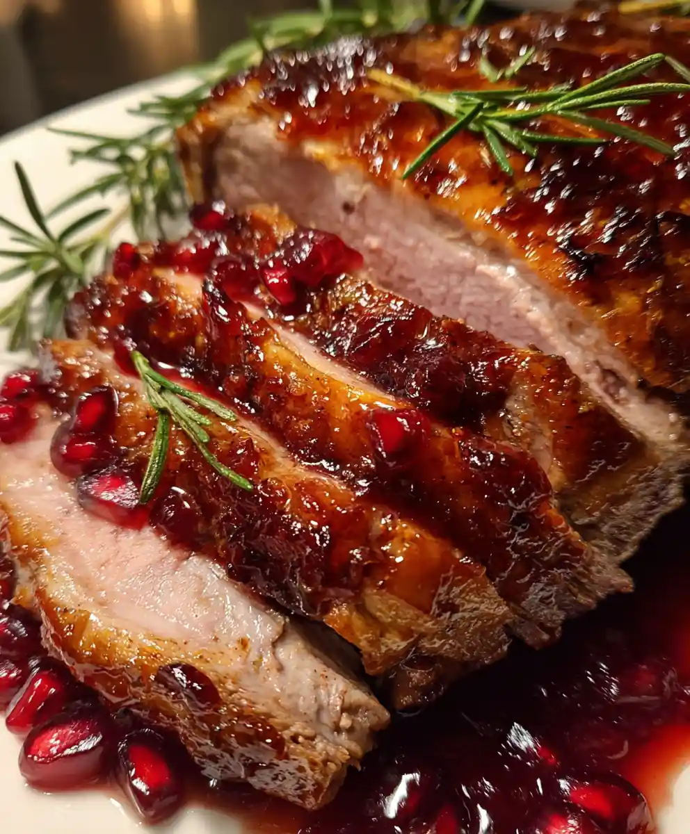 Lamb Roast Recipe With Pomegranate Ruby Glaze 7 lamb roast recipe With Pomegranate Ruby Glaze