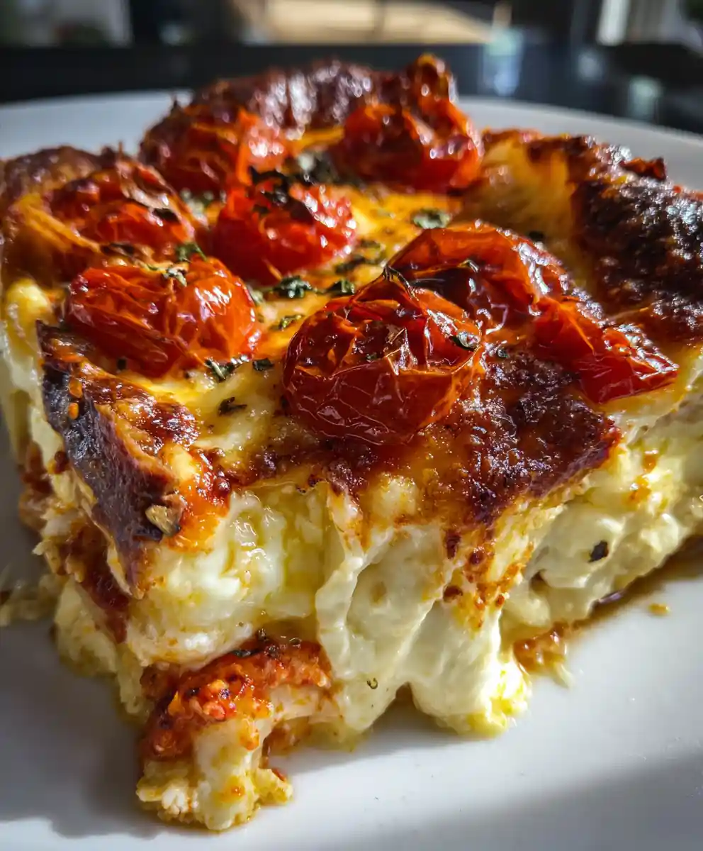 lazy lasagna recipe With Blistered Tomato Top