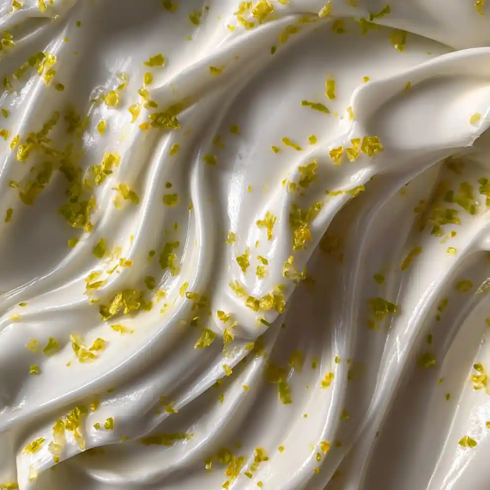 lemon icing recipe With Bright Zest Flecks