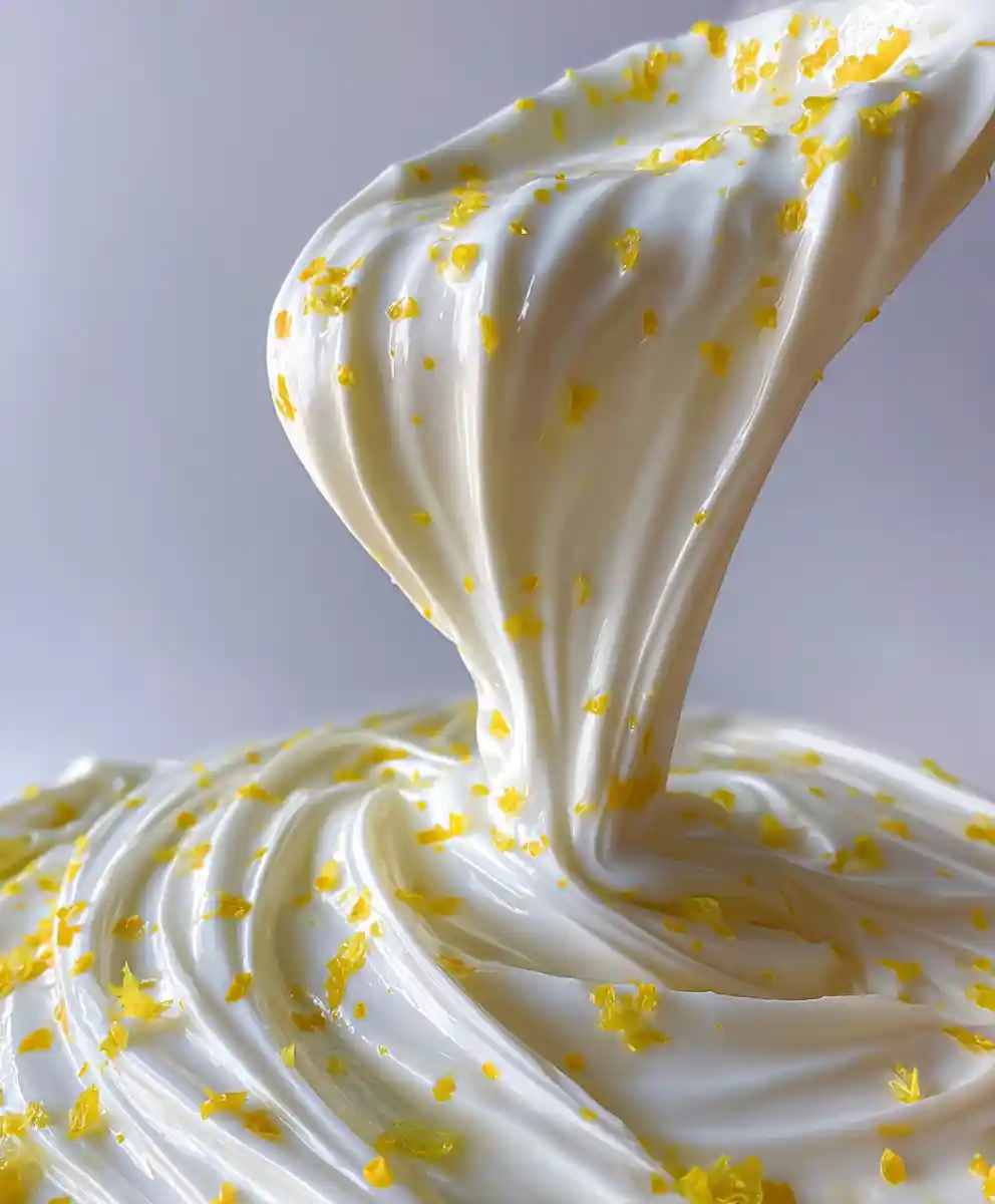 lemon icing recipe With Bright Zest Flecks