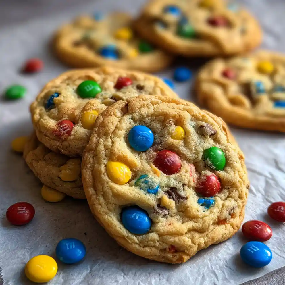 m&m cookies recipe With Color Confetti Crust