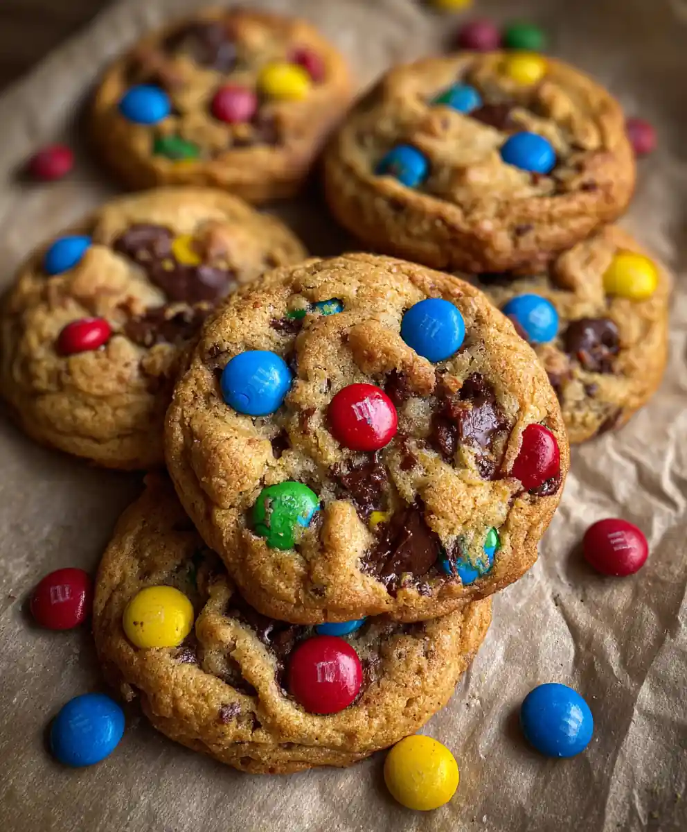 m&m cookies recipe With Color Confetti Crust