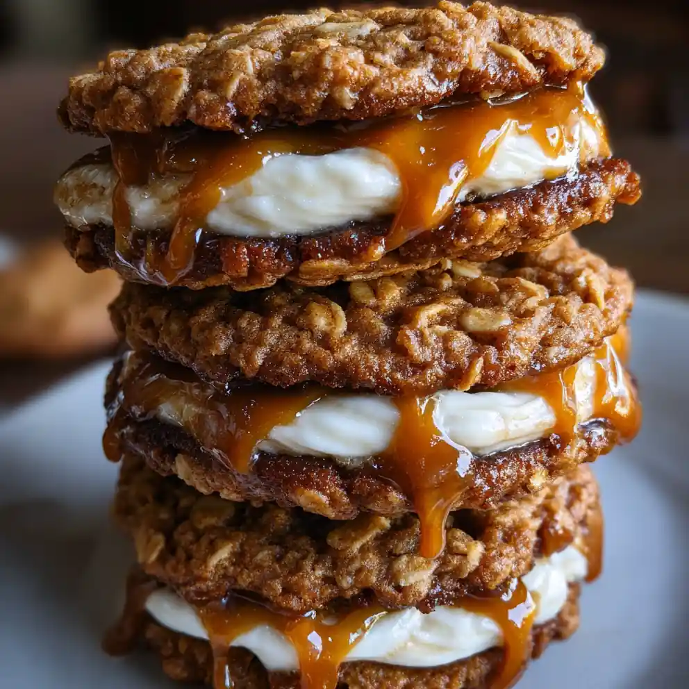 oatmeal cream pie recipe With Butterscotch Swirl