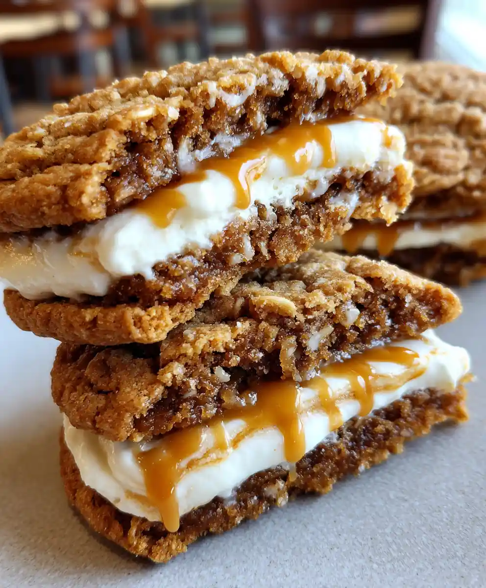 oatmeal cream pie recipe With Butterscotch Swirl