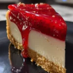 Original Cheesecake Recipe Vanilla Bean With Strawberry Mirror Glaze 1761410562.5948281