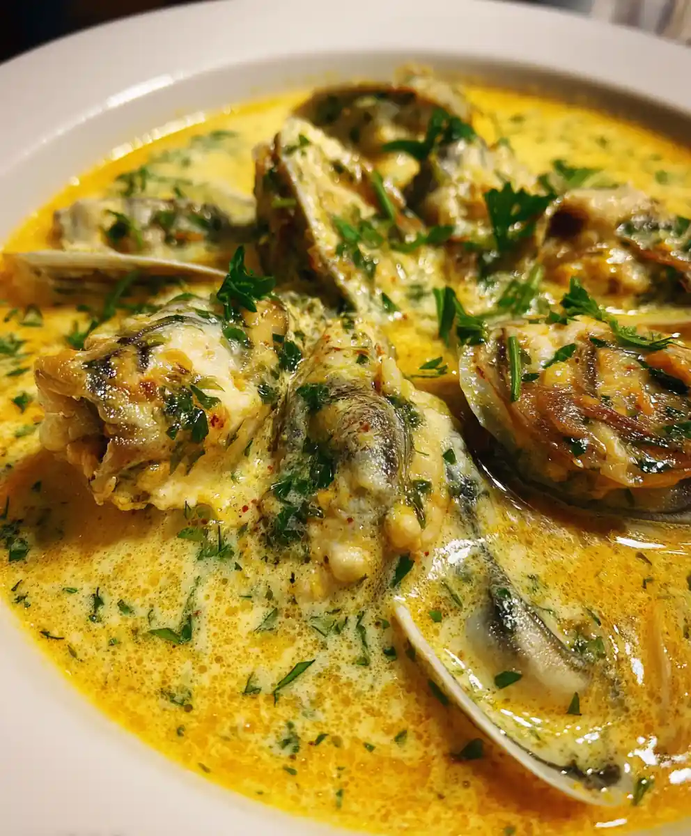 Oyster Stew Recipe With Golden Saffron Cream 7 oyster stew recipe With Golden Saffron Cream