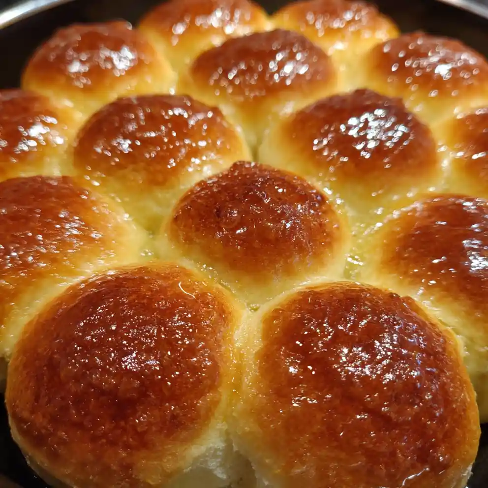 parker rolls recipe With Honey-Glazed Crowns
