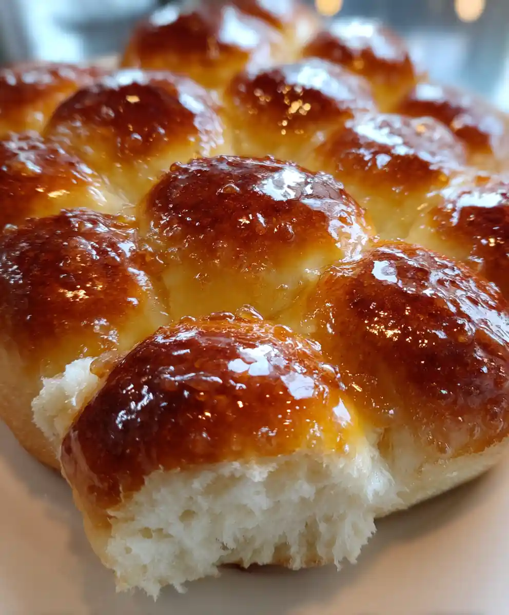 parker rolls recipe With Honey-Glazed Crowns