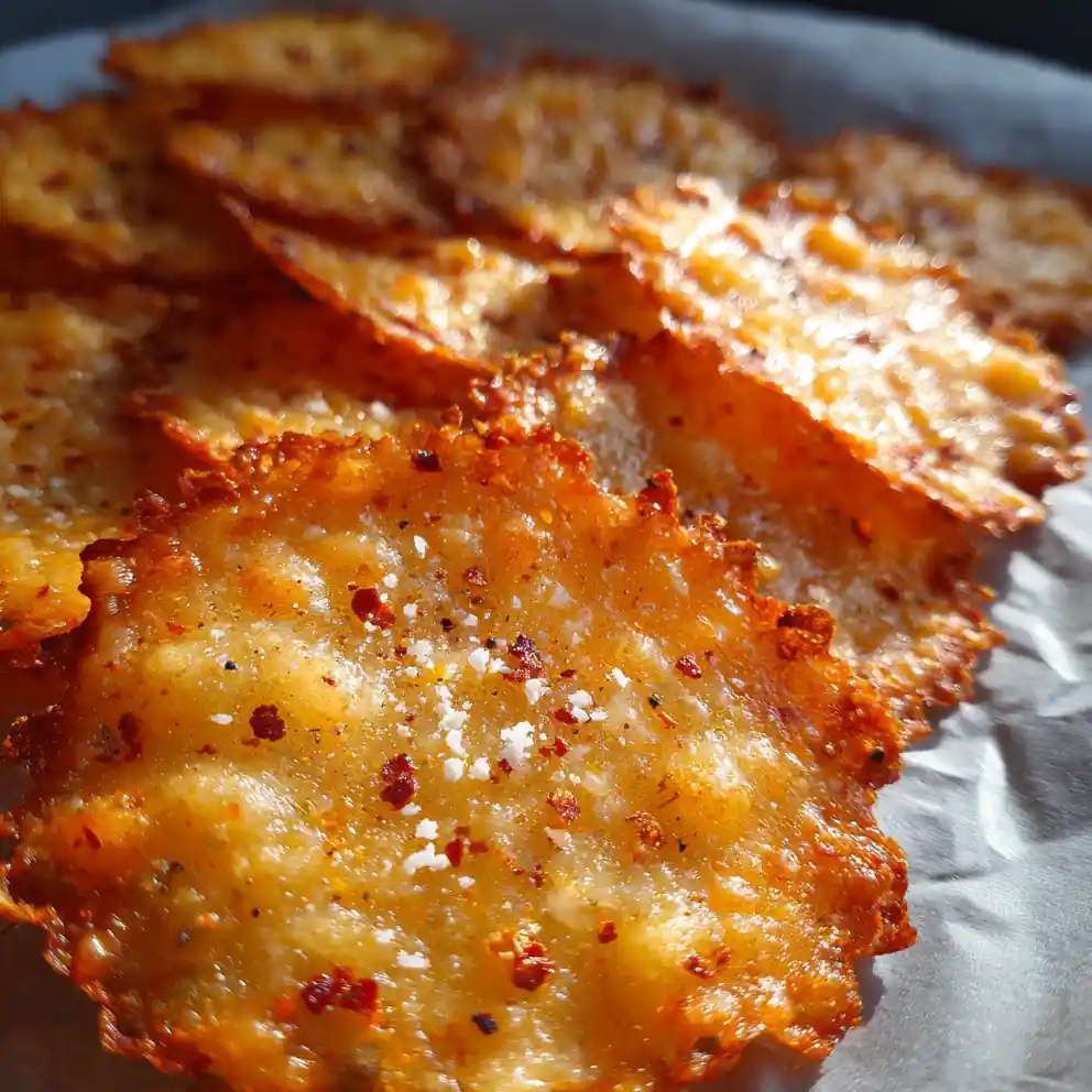 Parmesan Crisps Recipe With Smoked Paprika Speckles 1760376107.235111