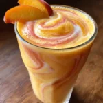 Peach Smoothie Recipe With Sunrise Swirl 1760720346.8822327