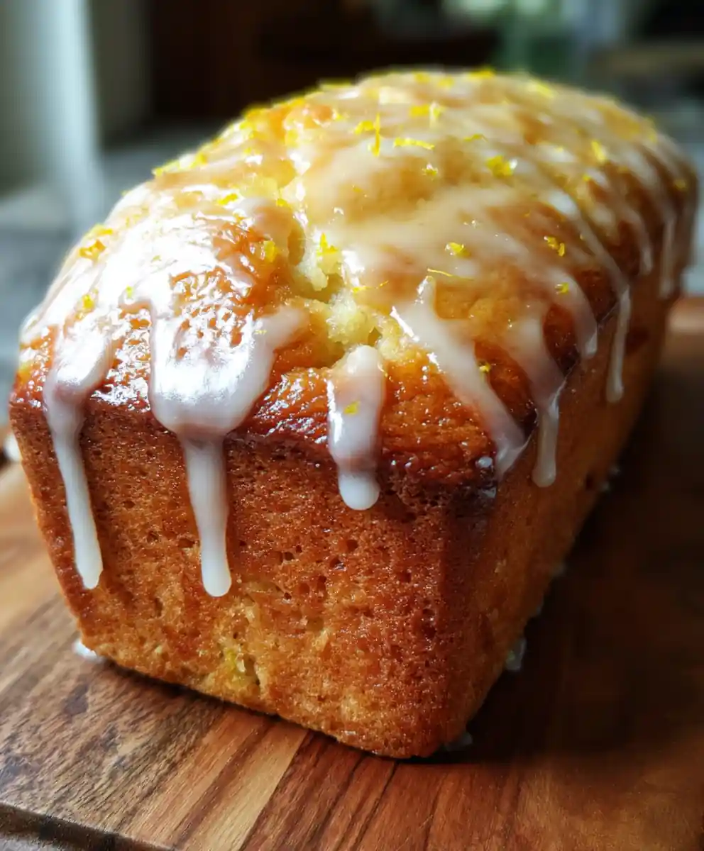 pear bread recipe With Saffron Cardamom Glaze