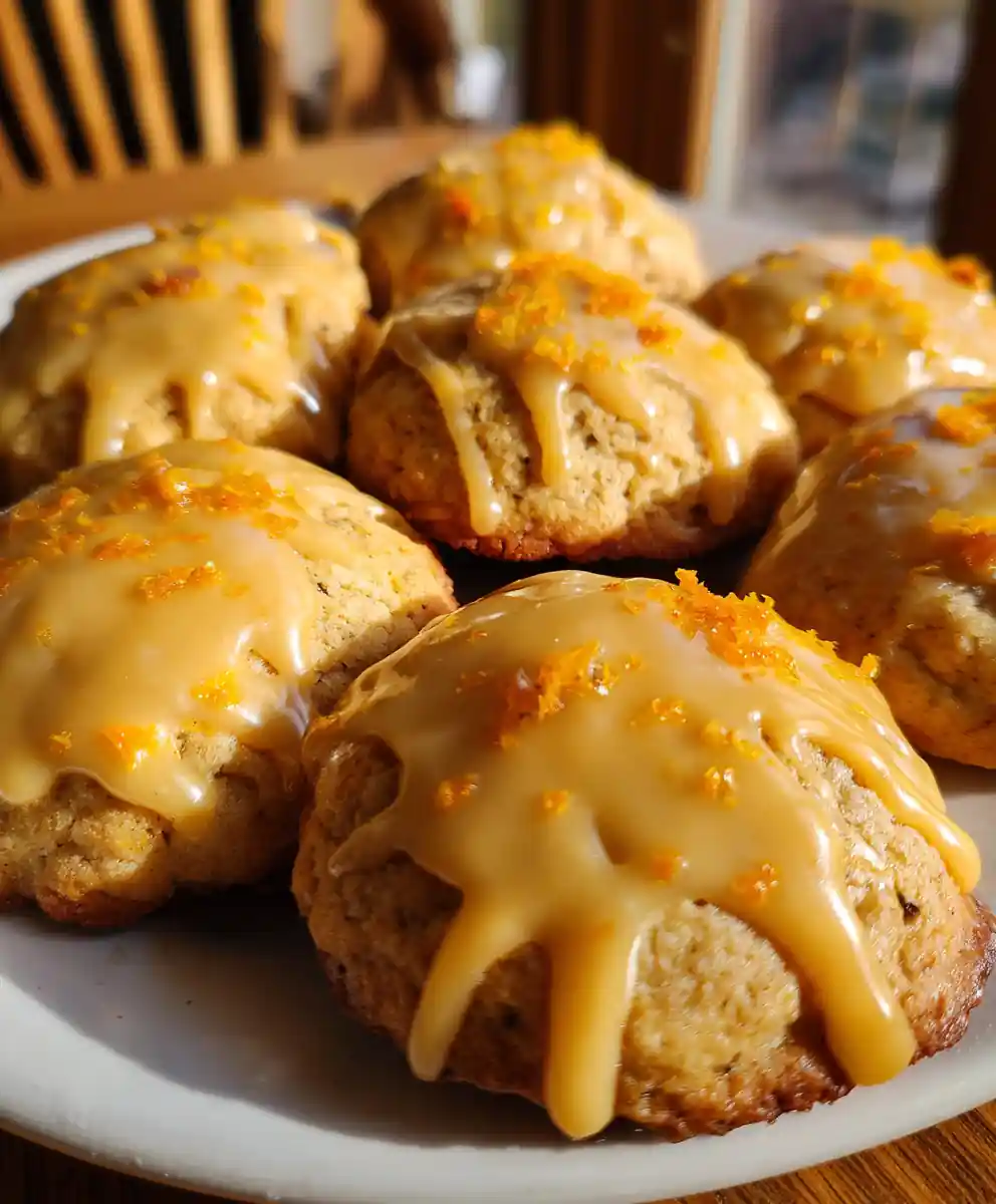 persimmon cookies recipe With Maple-Orange Icing