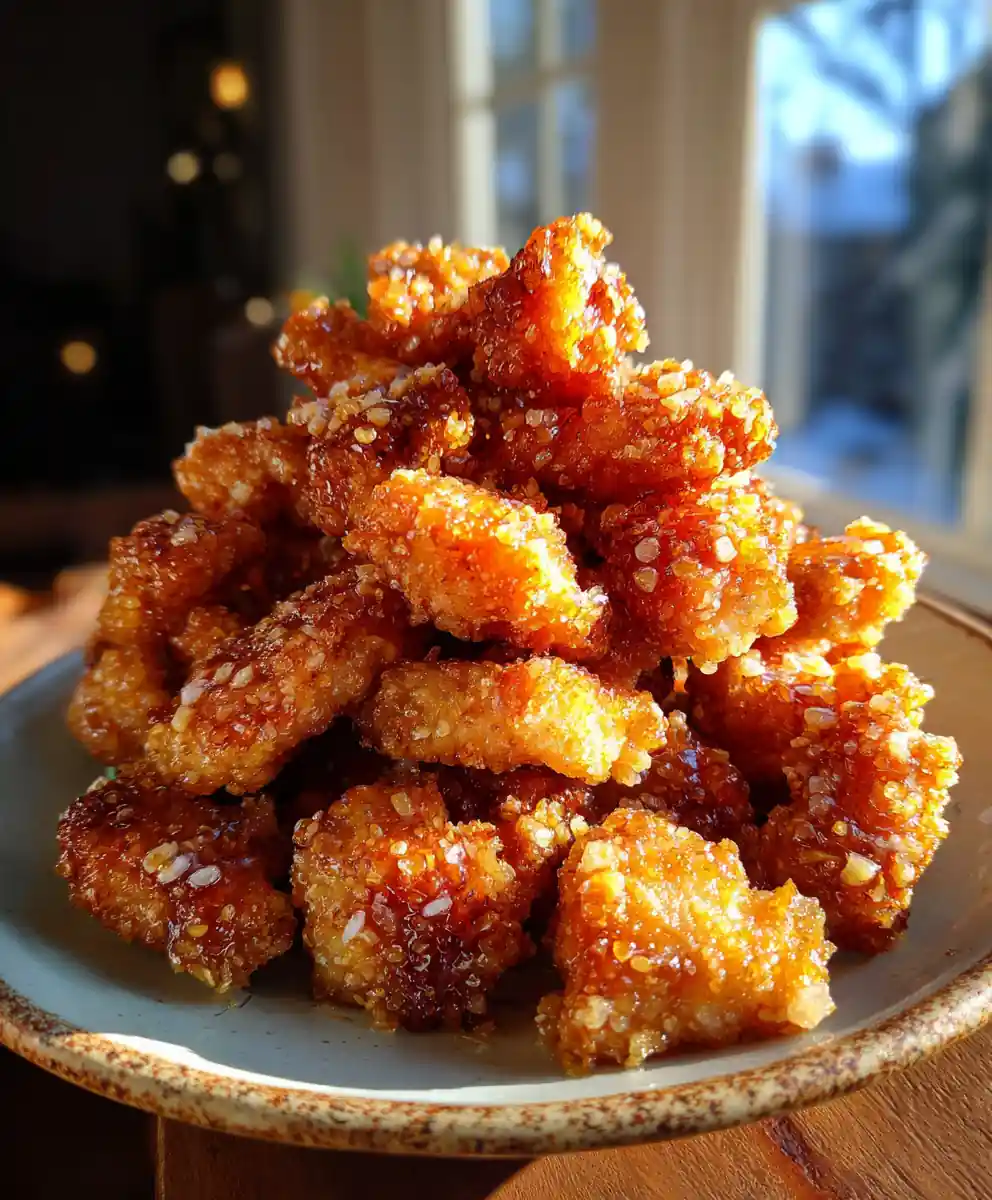 Popcorn Chicken Recipe With Saffron Honey Drizzle 7 popcorn chicken recipe With Saffron Honey Drizzle