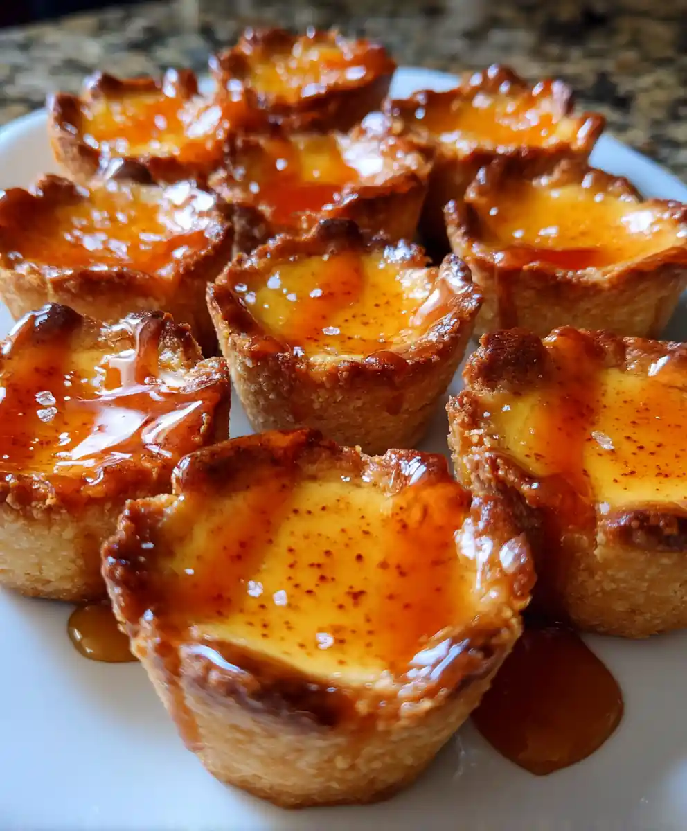 pumpkin pie bites recipe With Maple Amber Drizzle