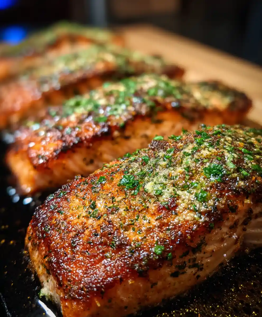 seared salmon recipe Citrus Coral Crust