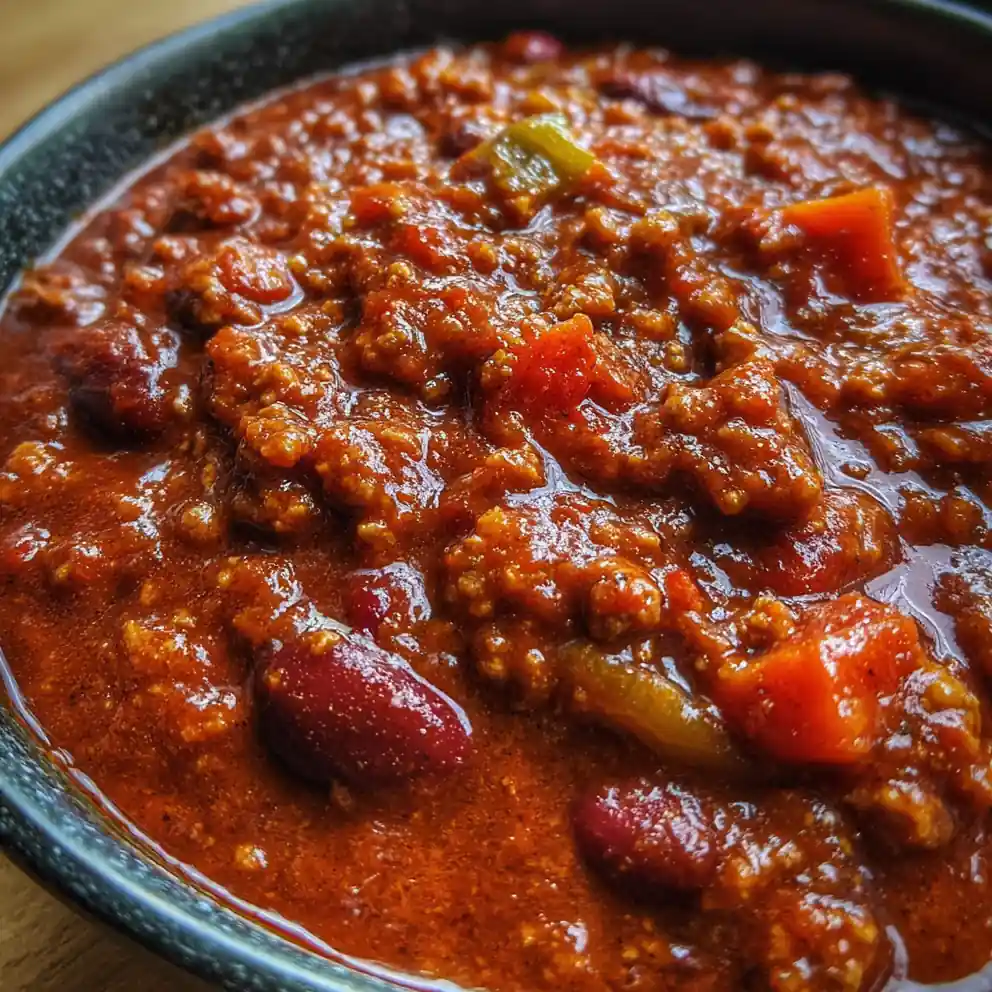 slow cooker chilli recipe Brick Red Slow Simmer