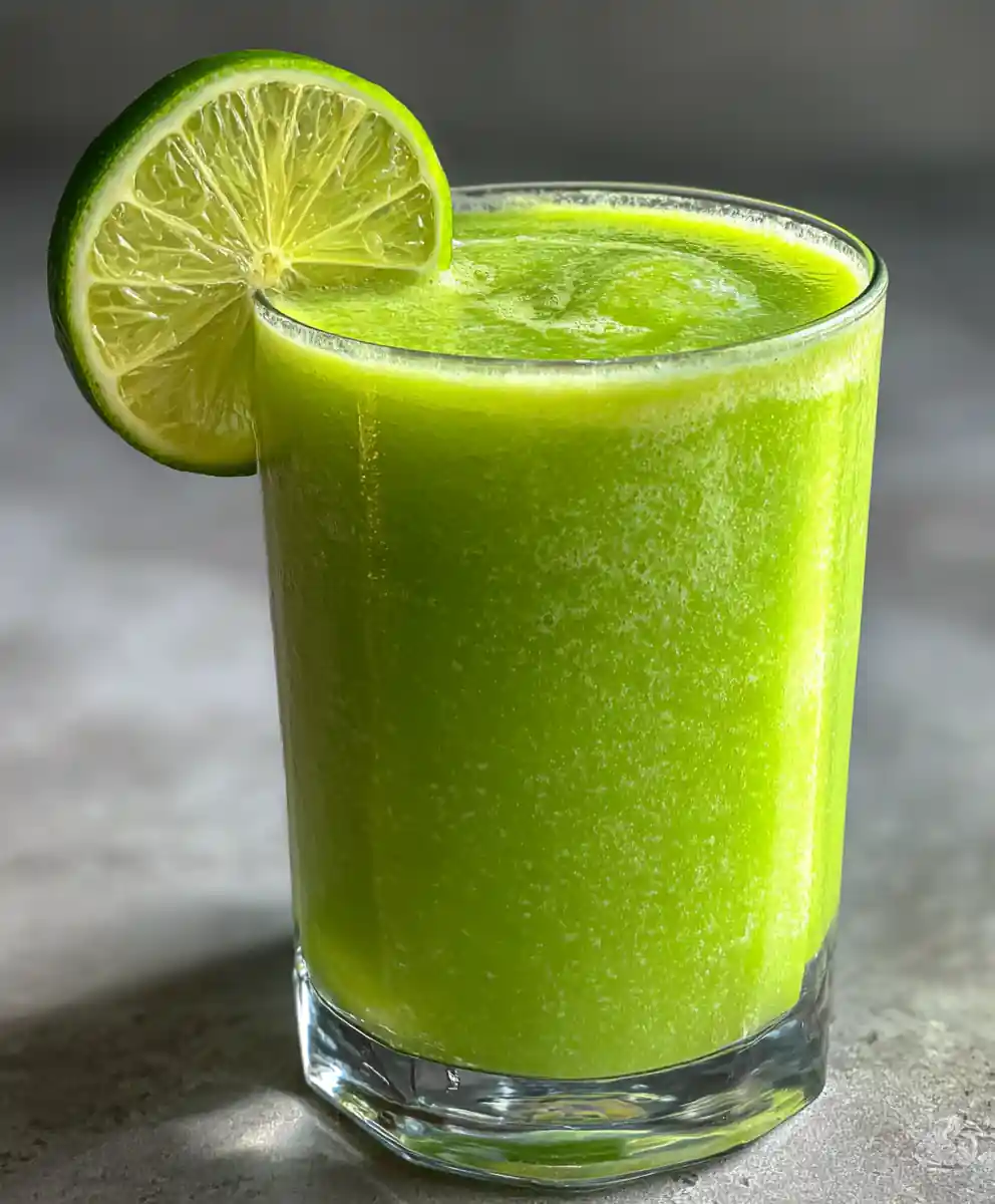 spinach smoothie recipe With Pineapple Lime Glow