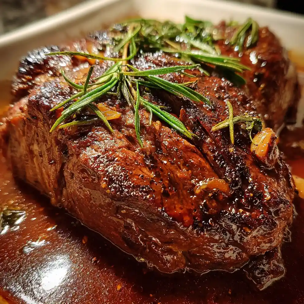spoon roast recipe Rosemary Garlic Bronze
