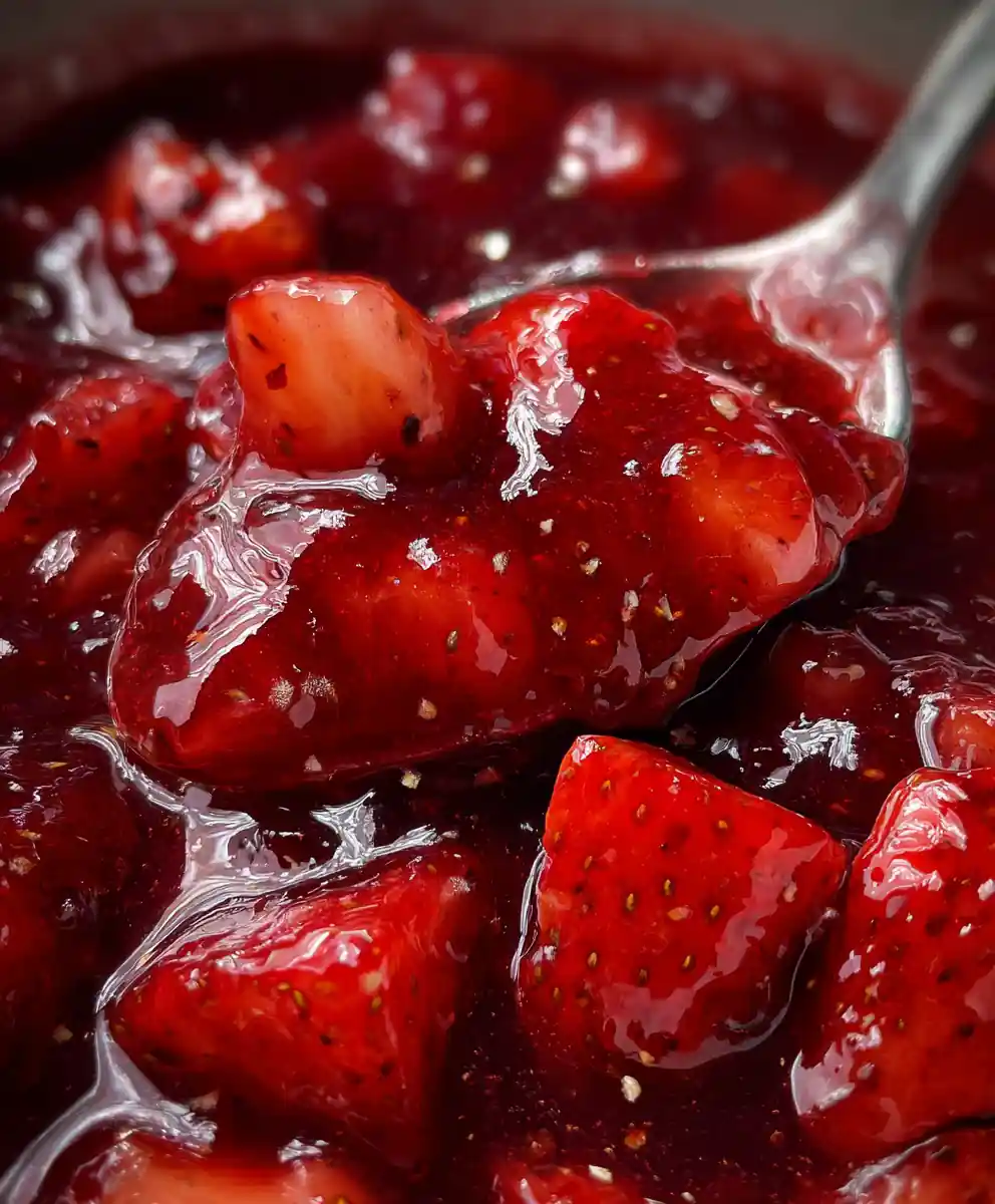 Strawberry Compote Recipe With Vanilla Bean Specks 7 strawberry compote recipe With Vanilla Bean Specks