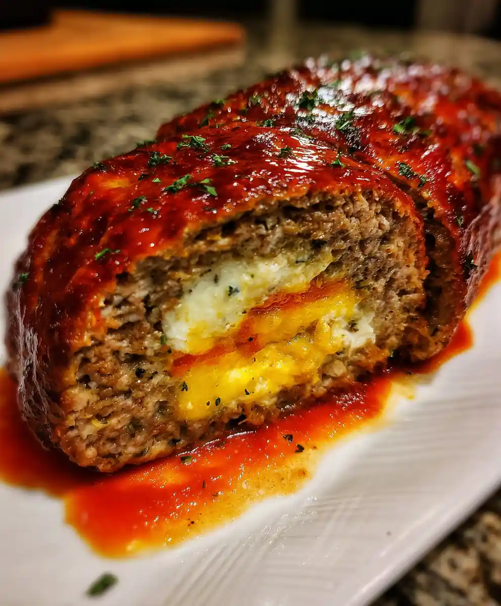 Stuffed Meatloaf Recipe Roasted Red Pepper Mozzarella Core 7 stuffed meatloaf recipe Roasted Red Pepper Mozzarella Core