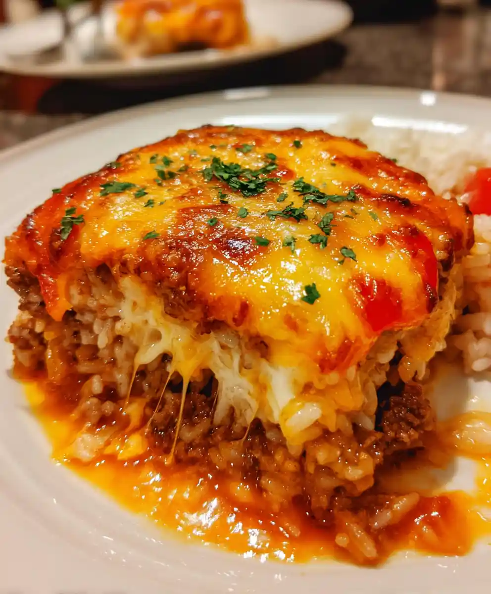 stuffed pepper casserole recipe With Fire Roasted Pepper Stripes