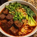 Taiwanese Beef Noodle Soup Recipe With Chili Oil Bloom 1760569746.7775512