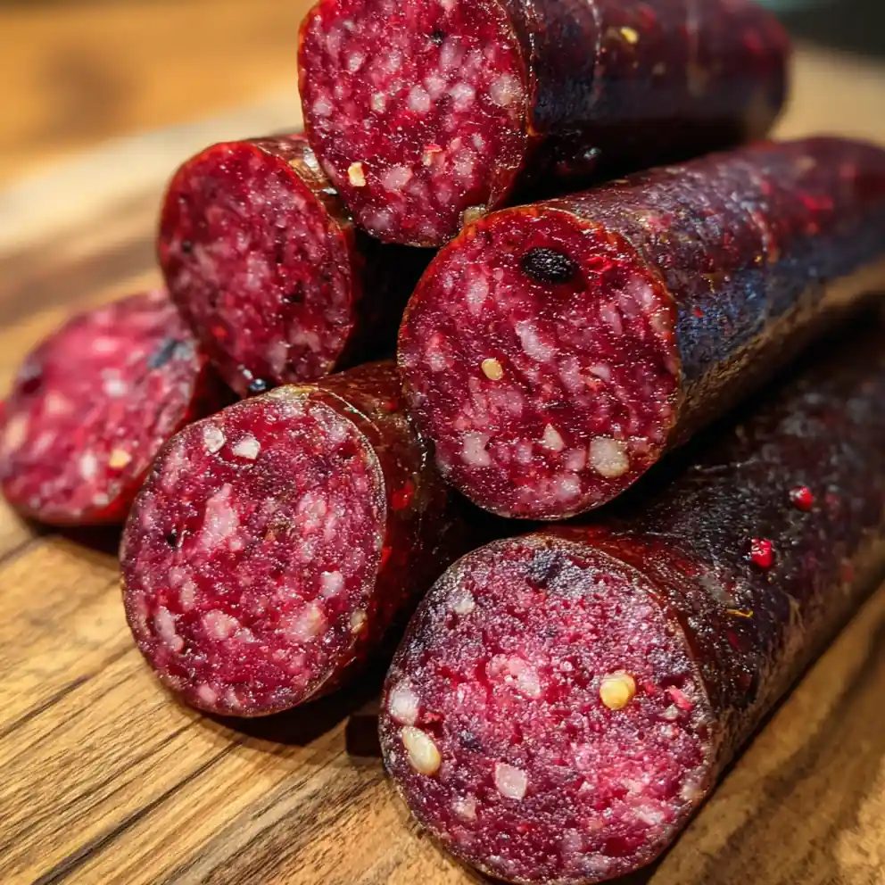 venison summer sausage recipe Crimson Cranberry Pepper Speckle