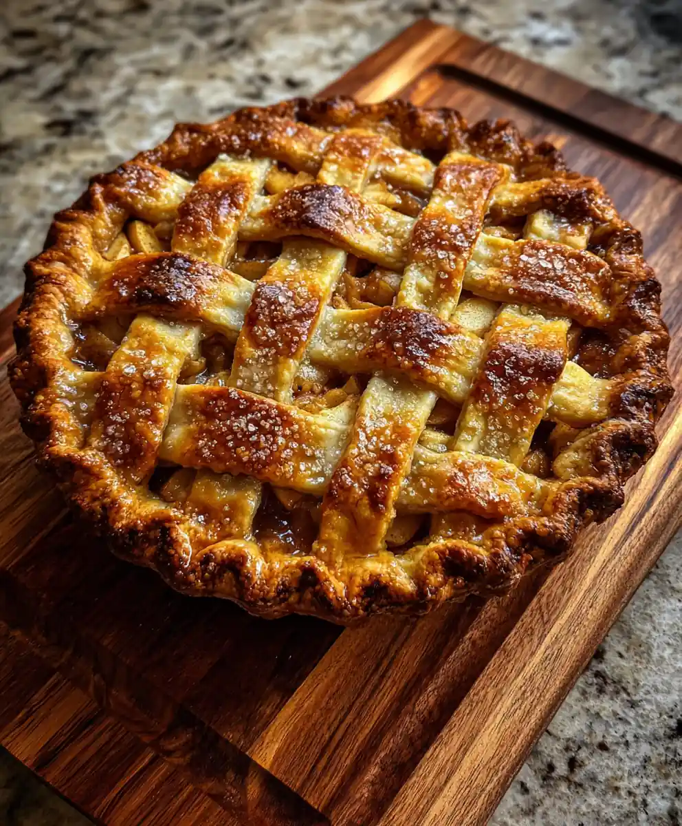 apple.pie recipe Brown Sugar Lattice Top