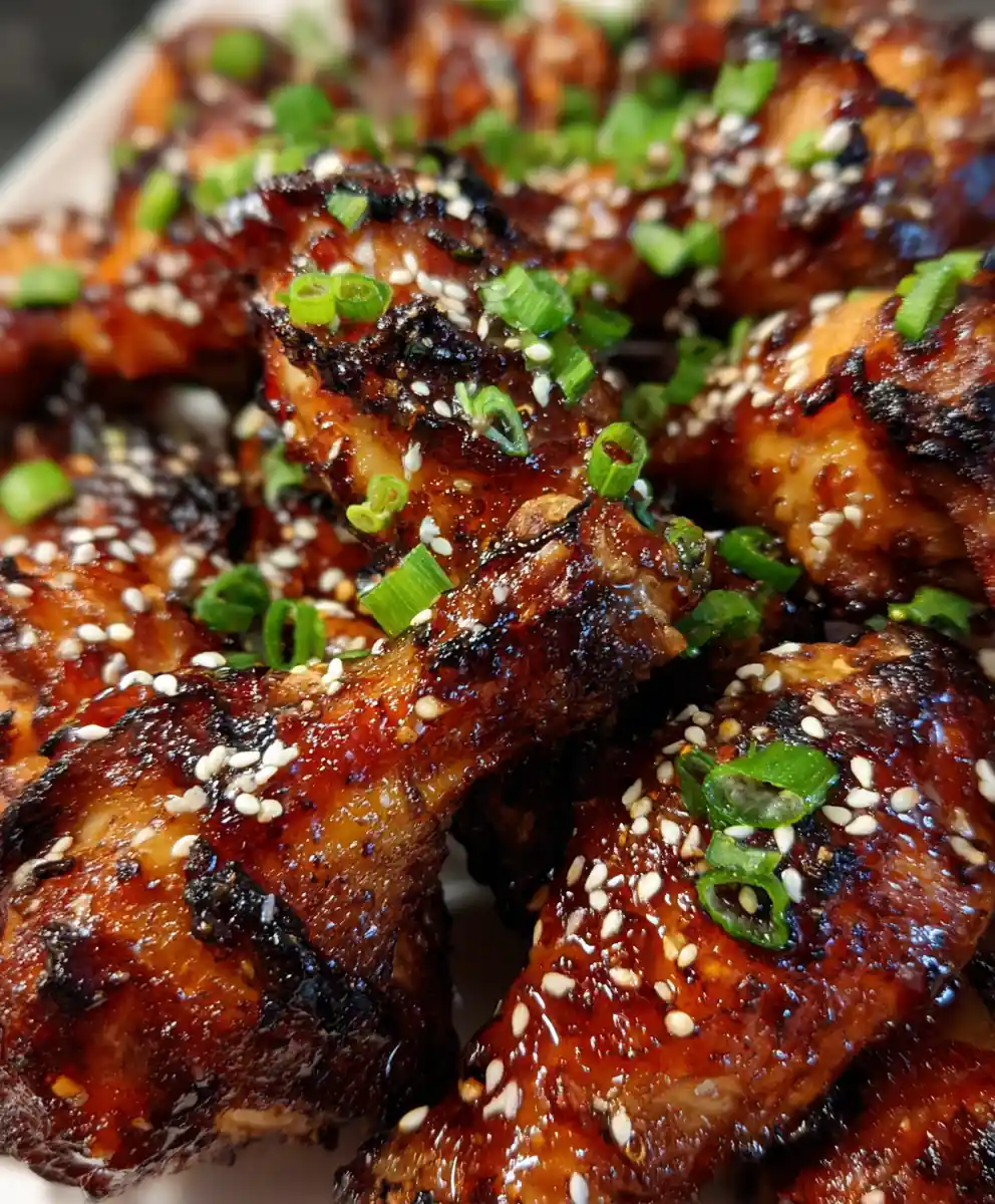 baked drumstick recipe Honey-Chili Lacquered