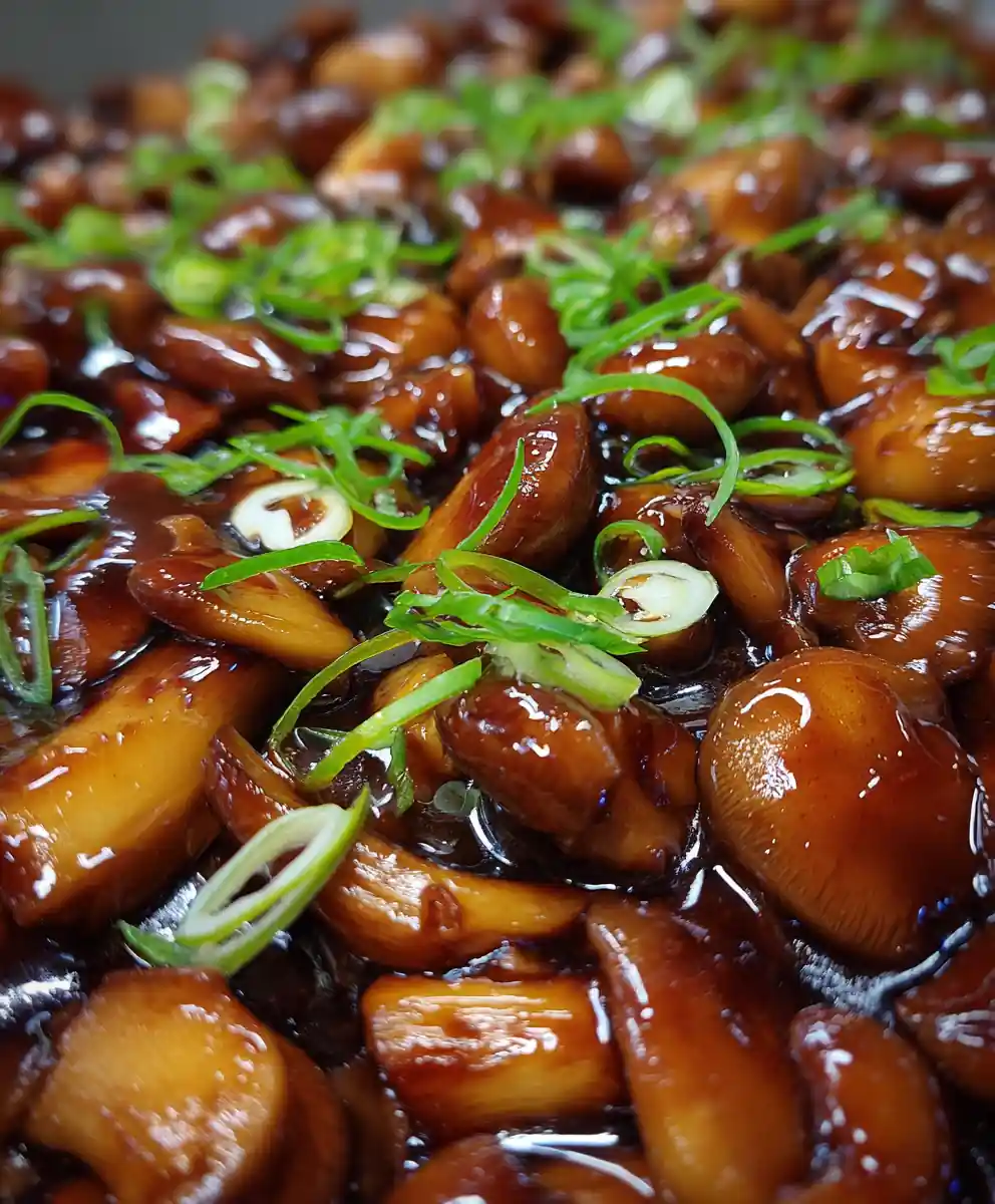 beech mushroom recipe Garlic Soy Bronze