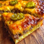 Bisquick Cheeseburger Pie Recipe Pickle Relish Top 1762089381.9530432